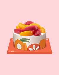 더 듬뿍 오렌지 앤 자몽 케이크