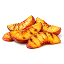 구운복숭아과육