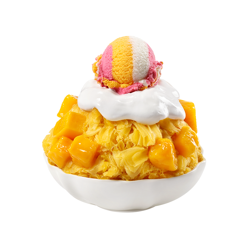 솔티크림 망고빙수