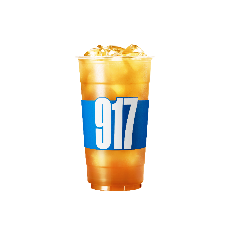 917 납작복숭아 아이스티